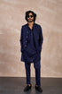 Basic Pintucks Nehru Jacket Set